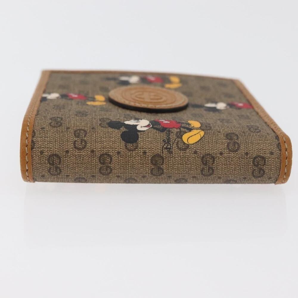 Gucci Micro GG Supreme Gucci x Disney Wallet Beige - Picture 4 of 15